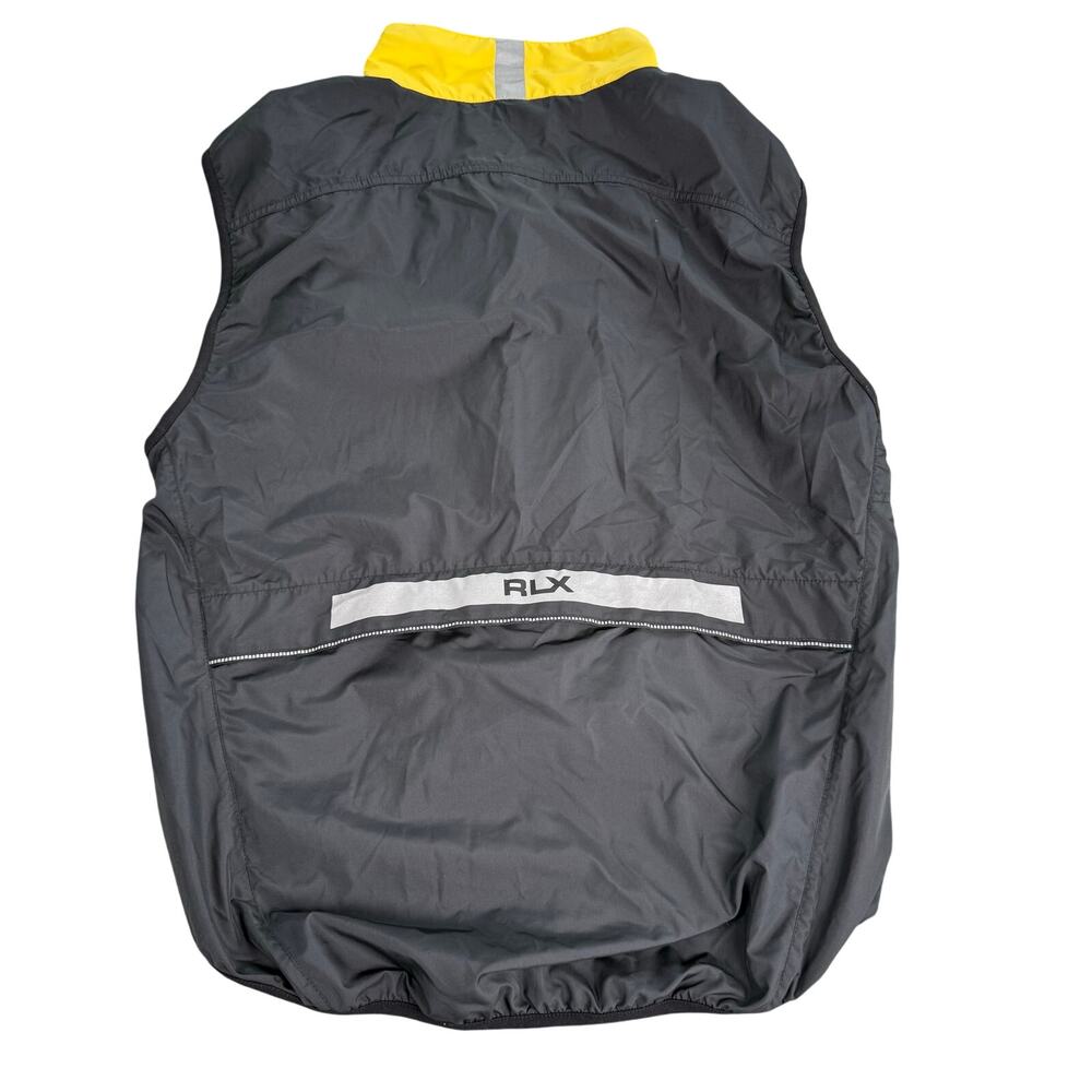 VTG Y2K Polo Sport Ralph Lauren RLX Cycling Reflective Vest Men’s Large 90s